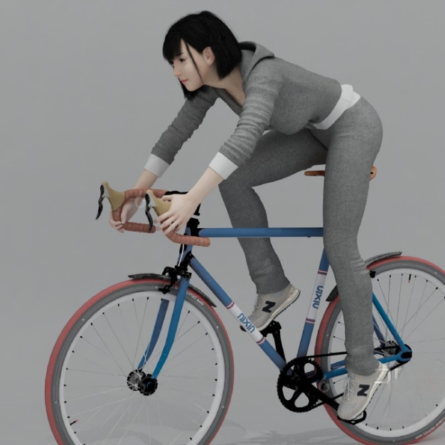 女人 人物3D模型